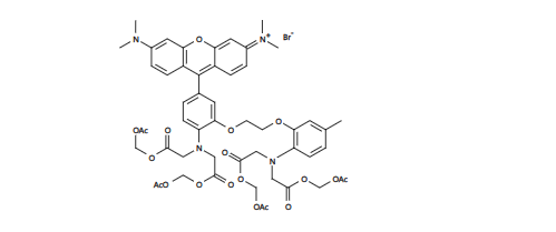 钙离子荧光探针Rhod-2,三钠盐