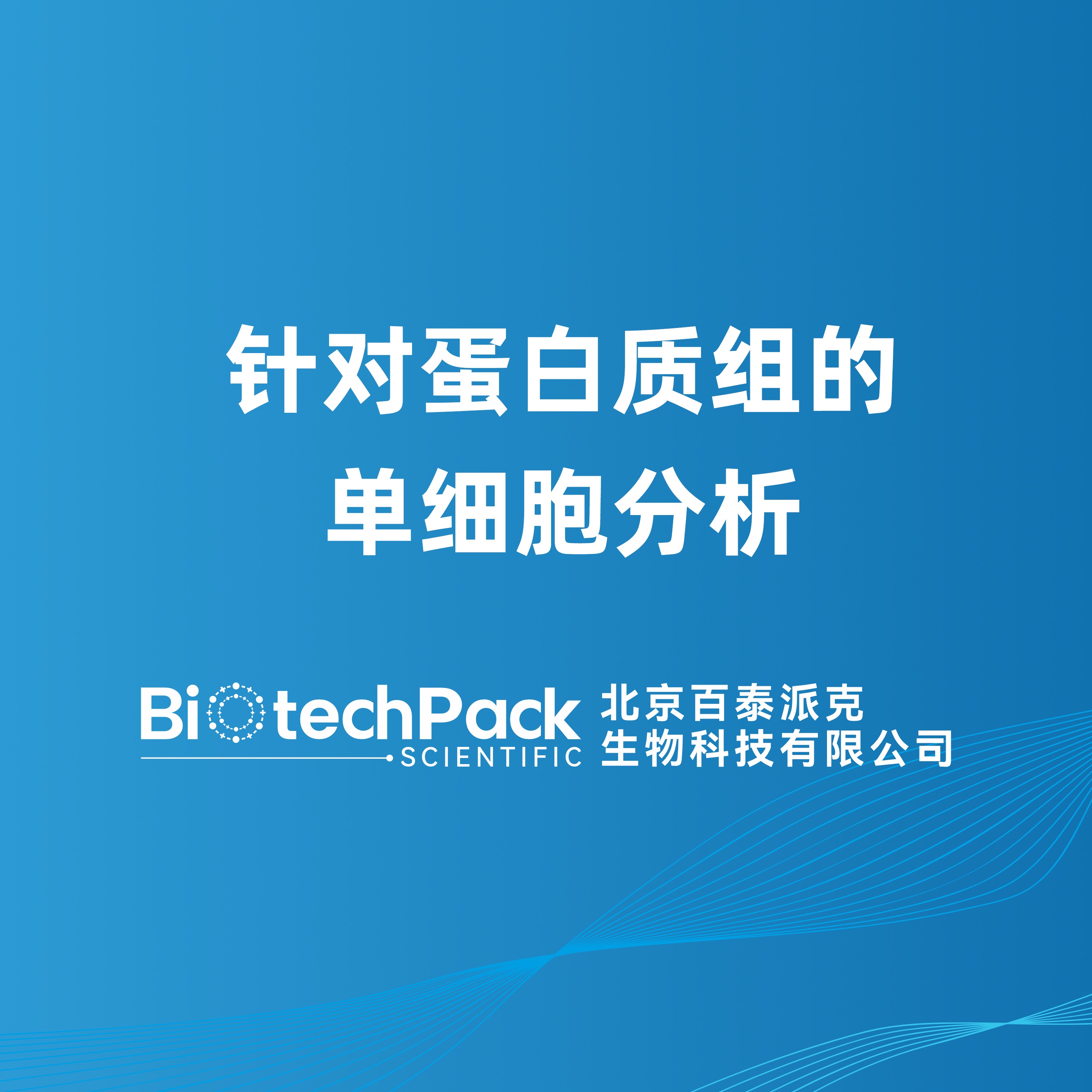 针对蛋白质组的单细胞分析