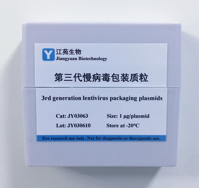 全套第三代慢病毒包装质粒（四质粒系统）