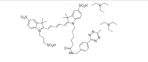 荧光染料Cy5 四嗪
