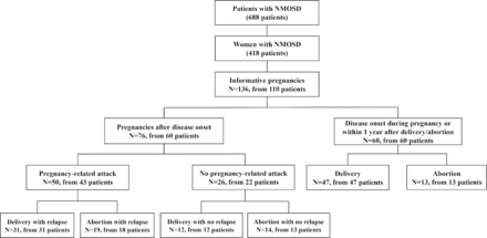 JNNP：视神经脊髓炎谱系疾病：与妊娠有关的发作和预测危险因素
