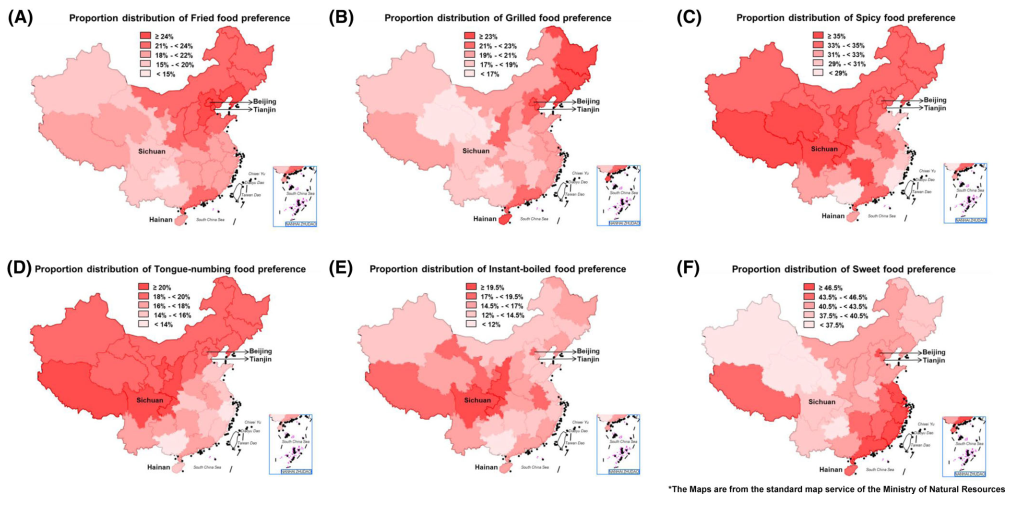 中国2.1亿人次吃货<font color="red">地图</font>分析：三大美食可增<font color="red">糖尿病</font>风险！