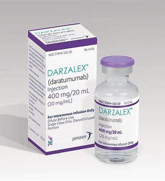 FDA批准<font color="red">CD38</font><font color="red">单抗</font>DARZALEX（daratumumab）与卡非佐米和地塞米松联合，治疗复发或难治性多发性骨髓瘤