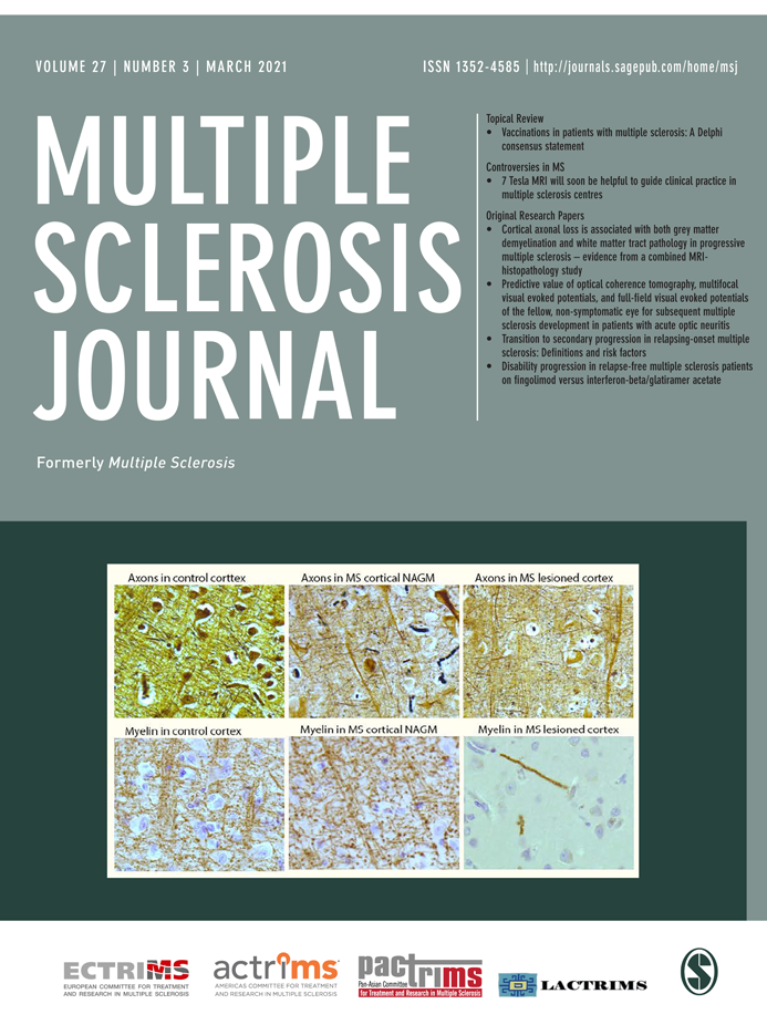 Multiple sclerosis Journal：寻找PMS患者皮质<font color="red">轴突</font>丢失疑凶