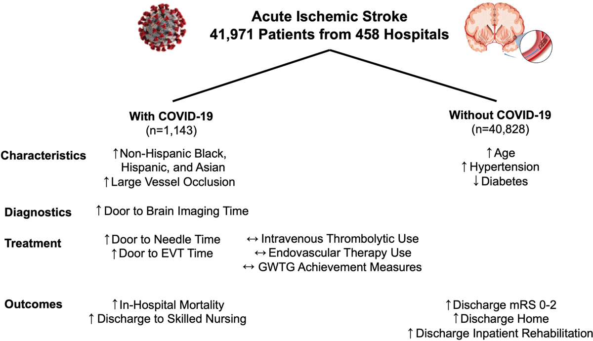 Stroke：<font color="red">COVID-19</font>患者急性<font color="red">缺血性</font>脑卒中的特点