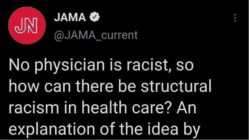 种族主义愈演愈烈，JAMA何时才能公平中立？