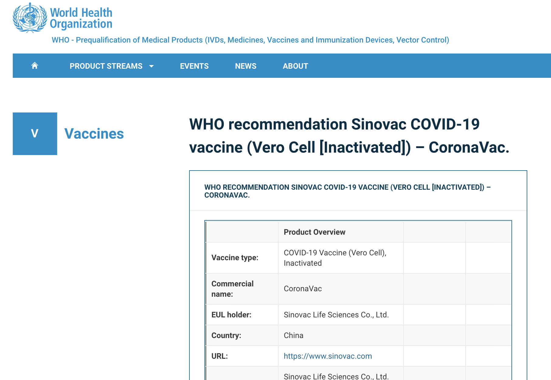 世界卫生<font color="red">组织</font>将科兴疫苗列入紧急使用名单