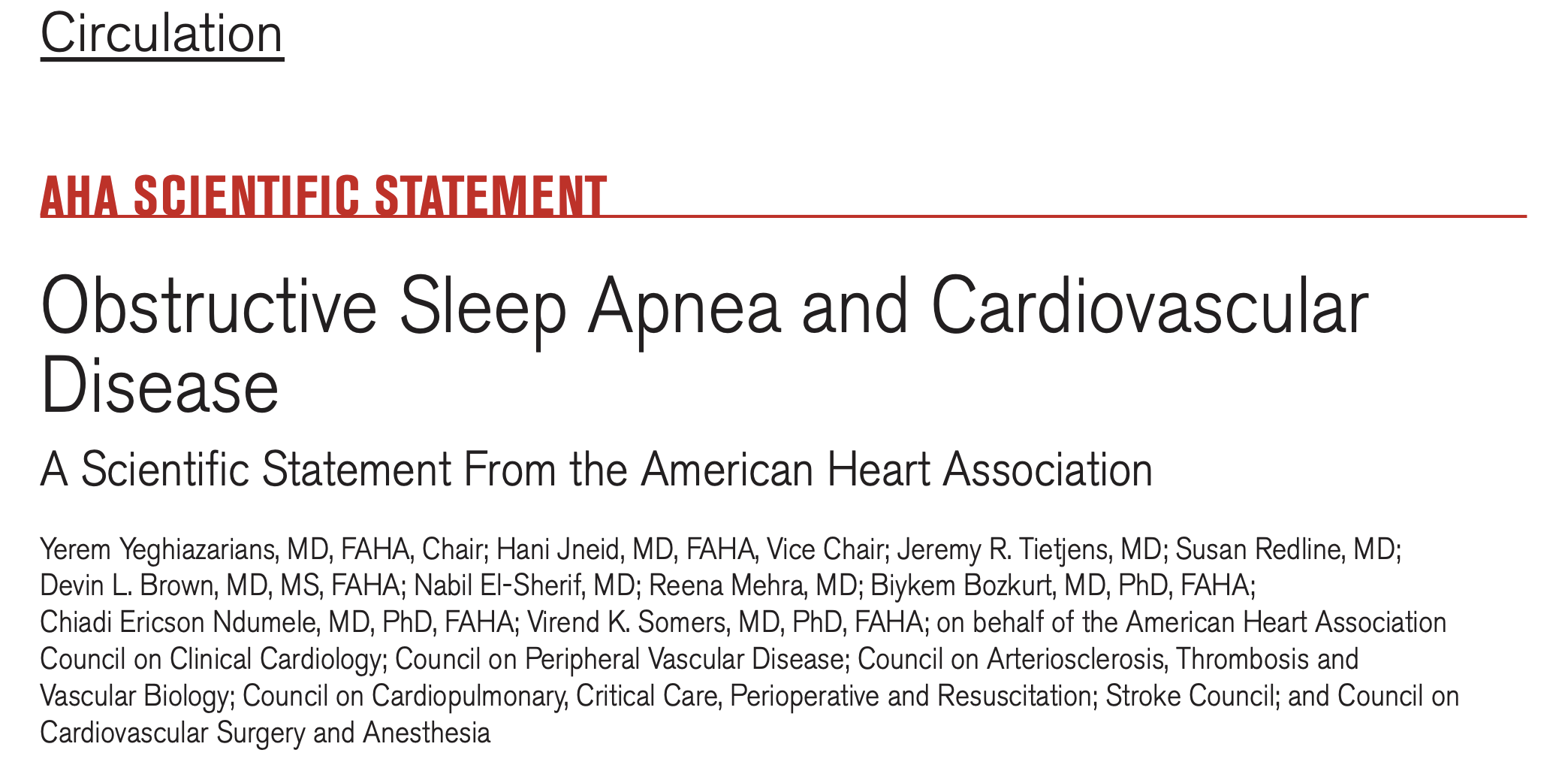 <font color="red">专家</font>解读：美国心脏协会呼吁心血管疾病<font color="red">患者</font>该查“睡眠杀手”