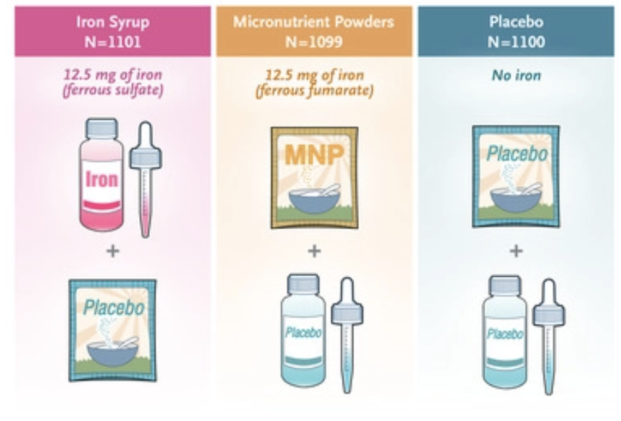 NEJM：<font color="red">铁</font>补充<font color="red">剂</font>或对幼儿的认知发育没有影响