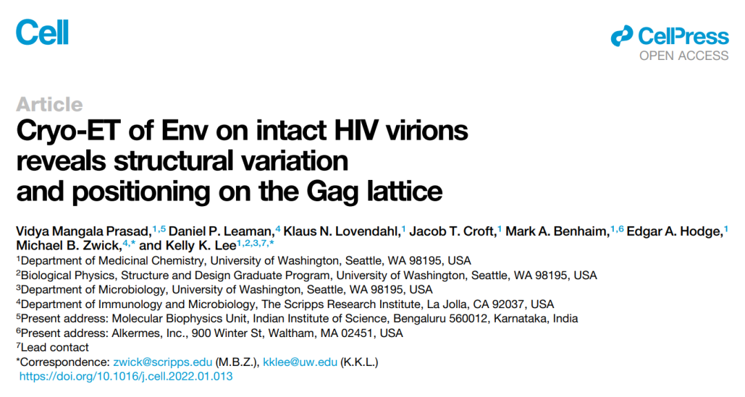 解析HIV病毒最新画像，推动艾滋病疫苗研发