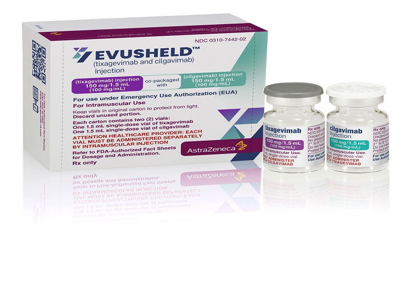 阿斯利康的抗体鸡尾酒Evusheld获得英国MHRA授权，用以COVID-19暴露前预防