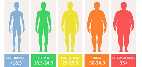 小心BMI偏高与增加21种<font color="red">多发病</font>风险！