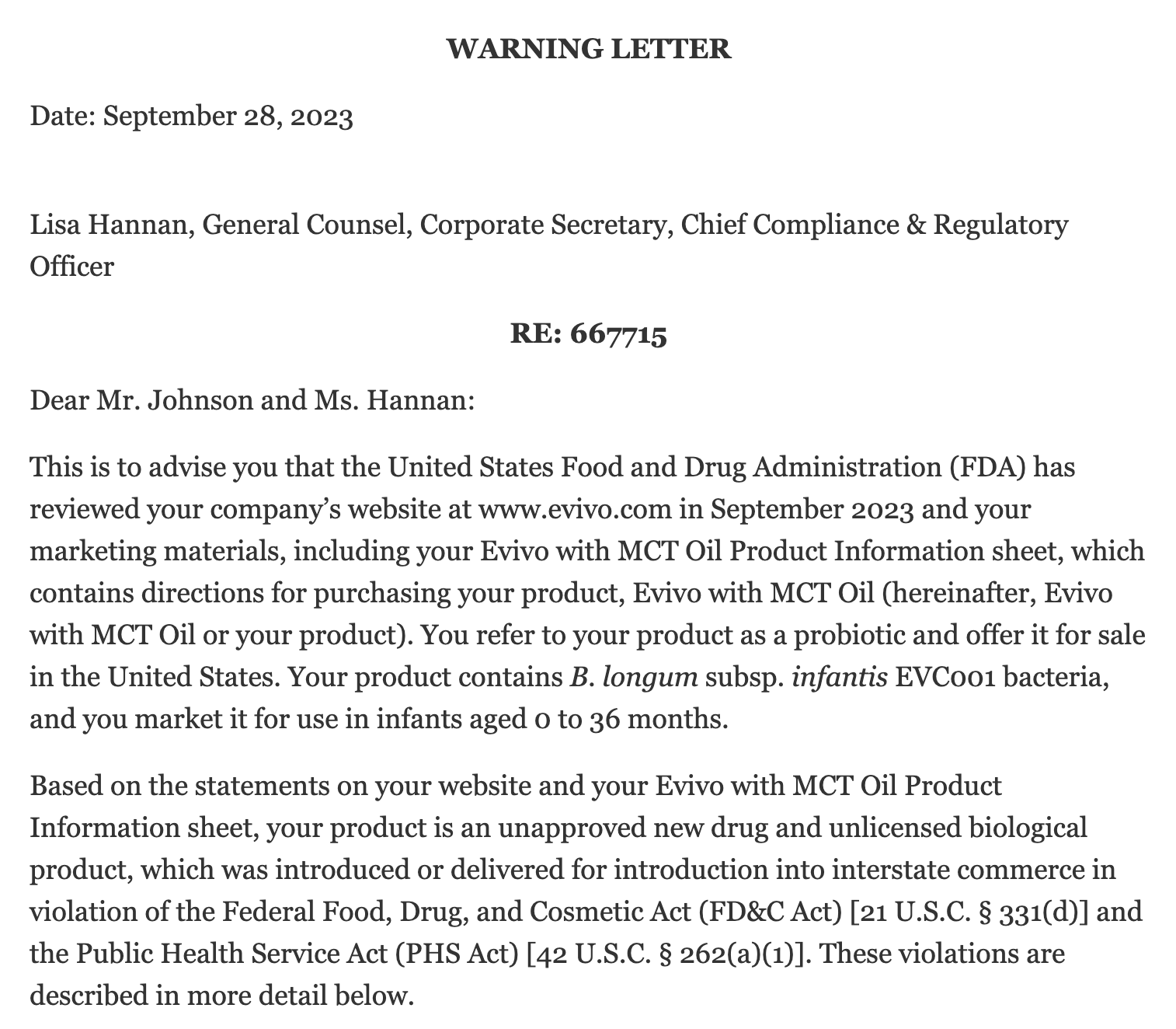 FDA严重警告：益生菌不当使用，可能会导致早产儿<font color="red">脓</font><font color="red">毒血症</font>死亡