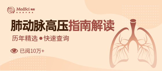 肺动脉高压指南专辑