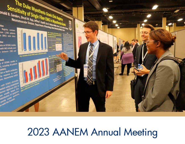 2023AANEM：痉挛治疗的客观预后参数：临床、电诊断和外科研究