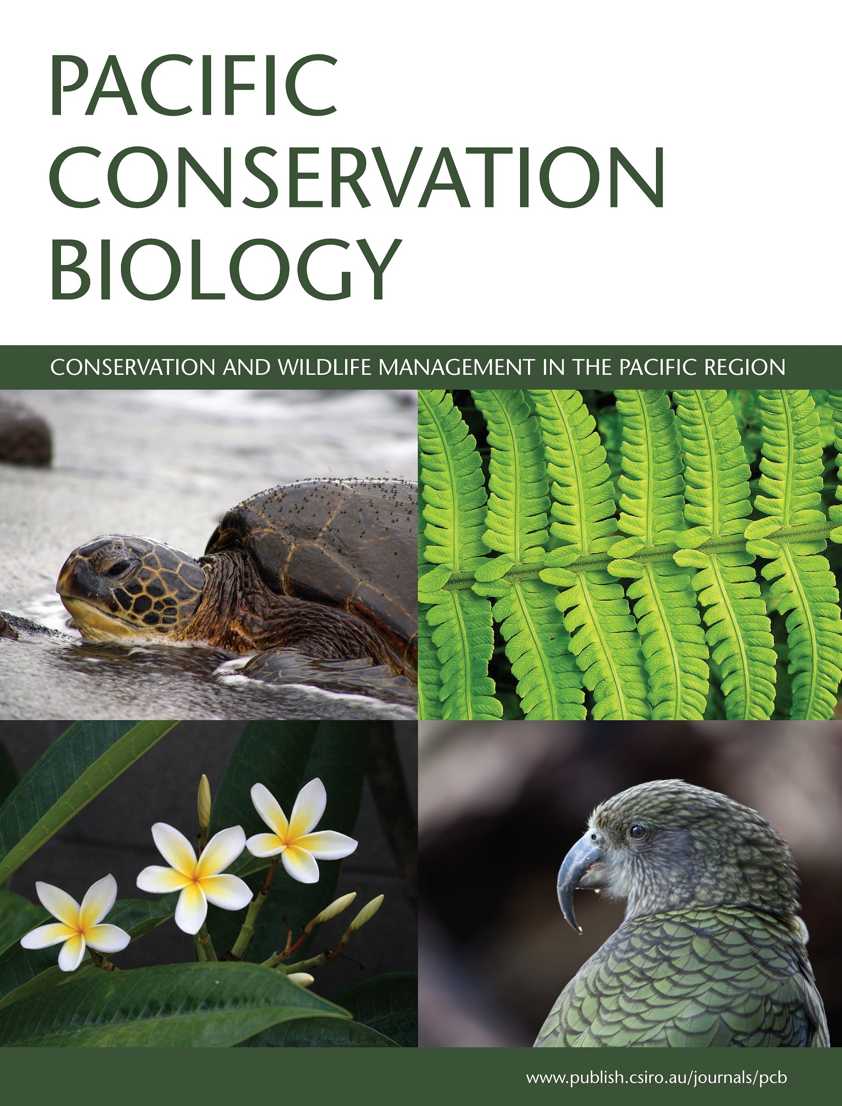 PAC CONSERV BIOL PAC CONSERV BIOL