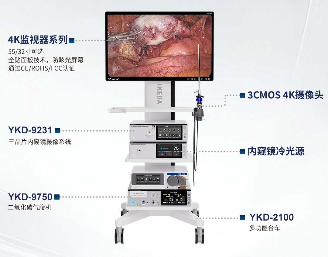 4K三晶片内窥镜摄像系统