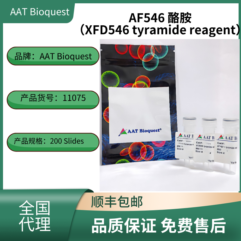 AF546 酪胺（XFD546 tyramide reagent） 货号11075