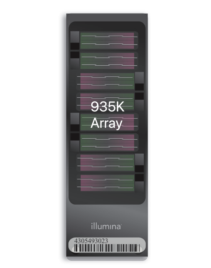 illumina 935K 甲基化芯片检测