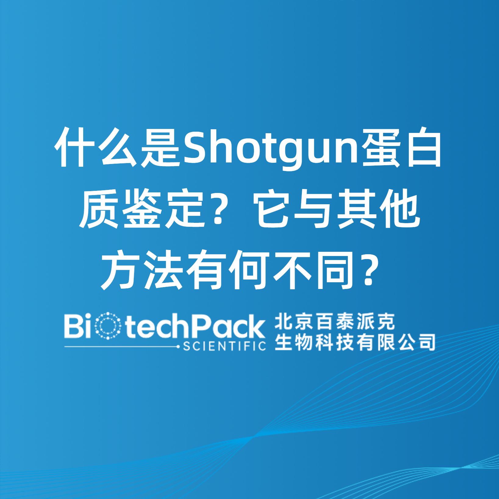 什么是Shotgun蛋白质鉴定？它与其他方法有何不同？
