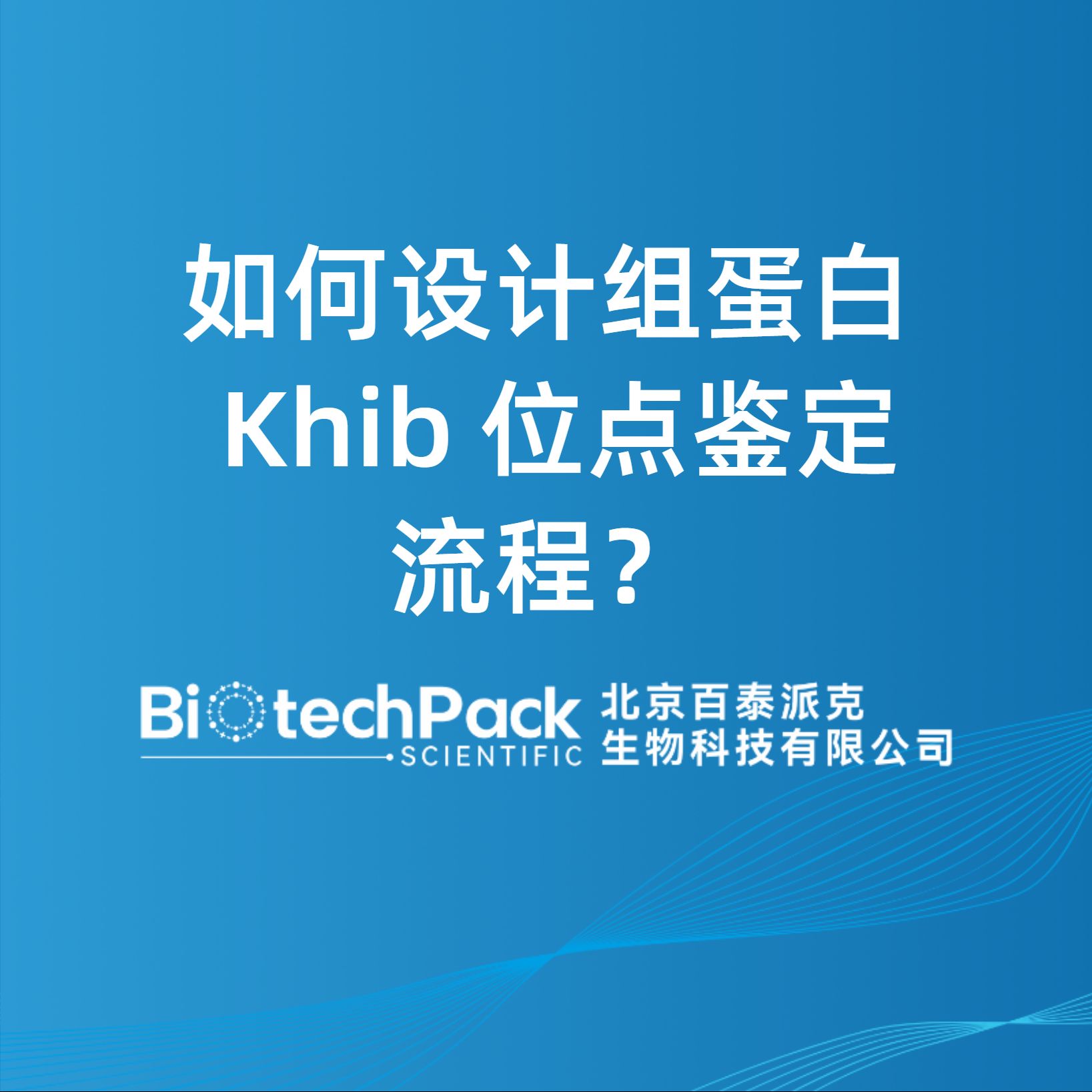 如何設計組蛋白 Khib 位點鑒定流程？