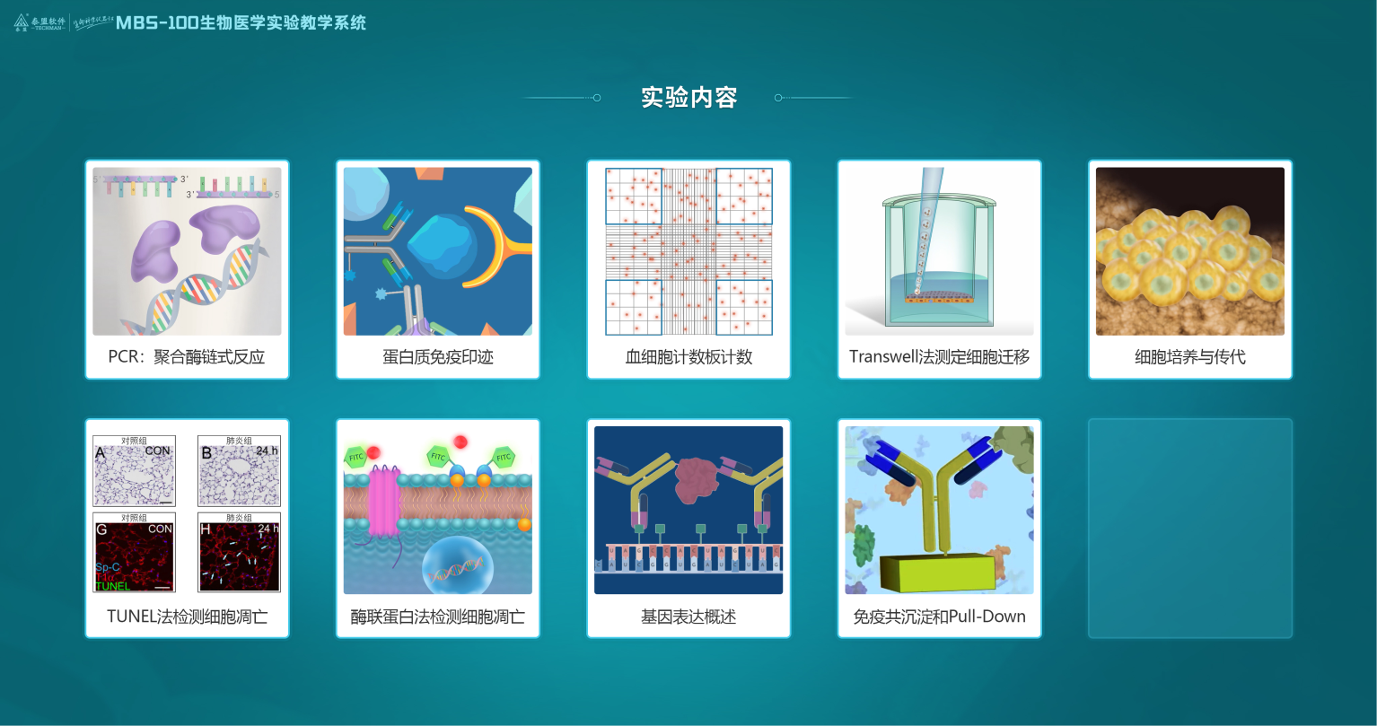 MBS-100&#12131;物医学实验教学系统