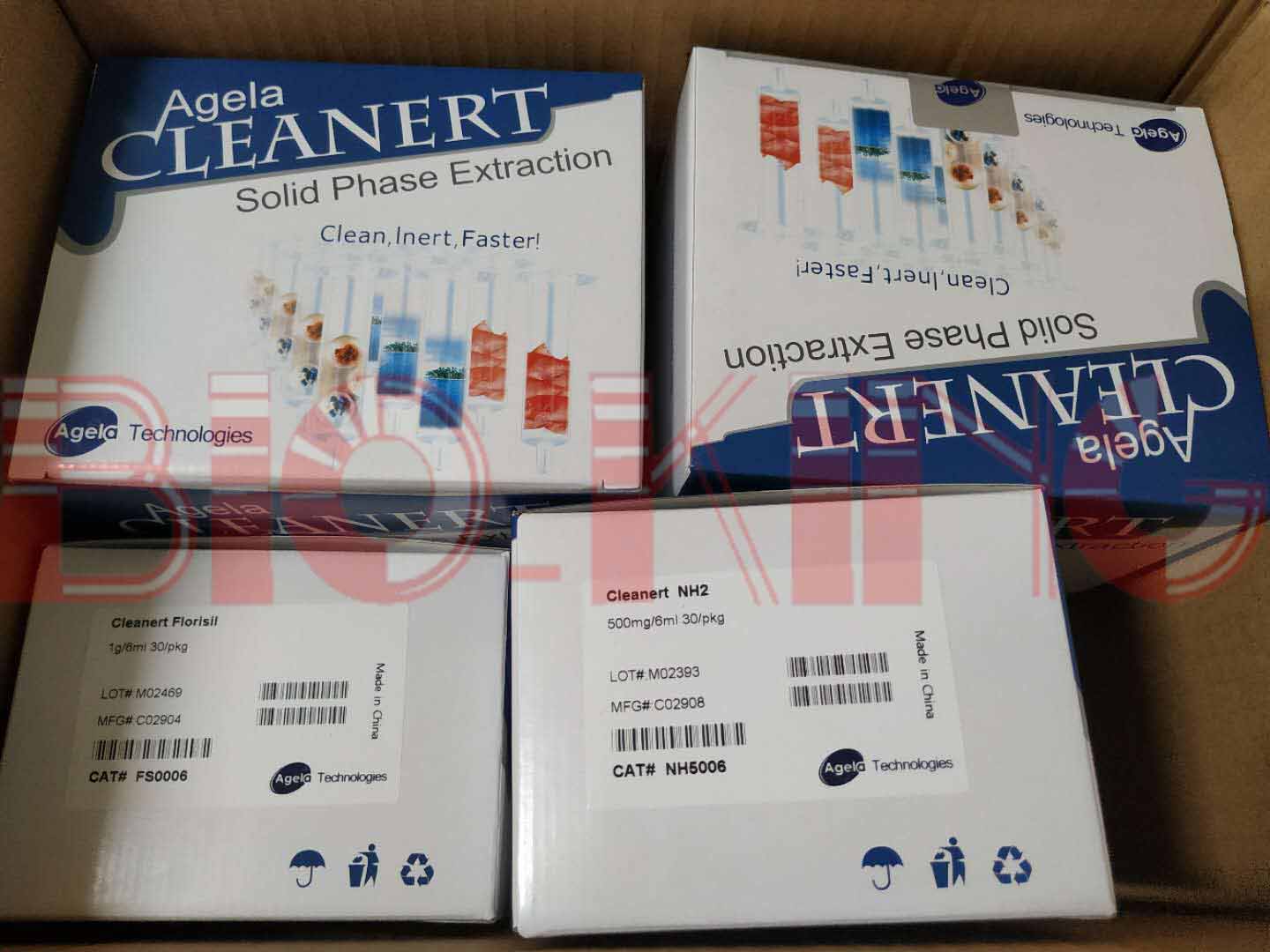 艾杰尔Cleanert Florisil弗罗里硅固相萃取柱1000mg/6ml 30支/包