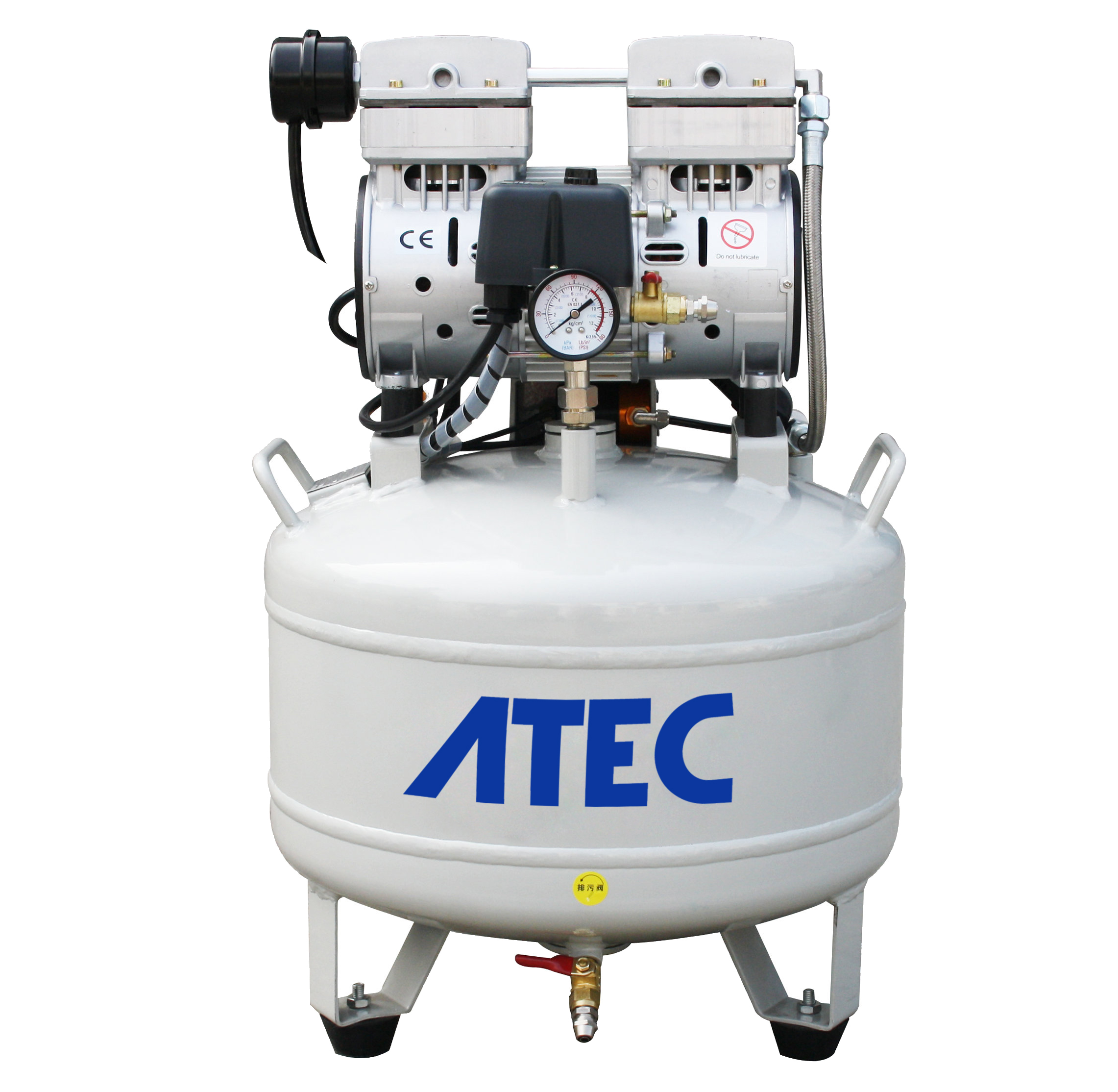 ATEC/翔创 静音无油空气压缩机 AT80/38