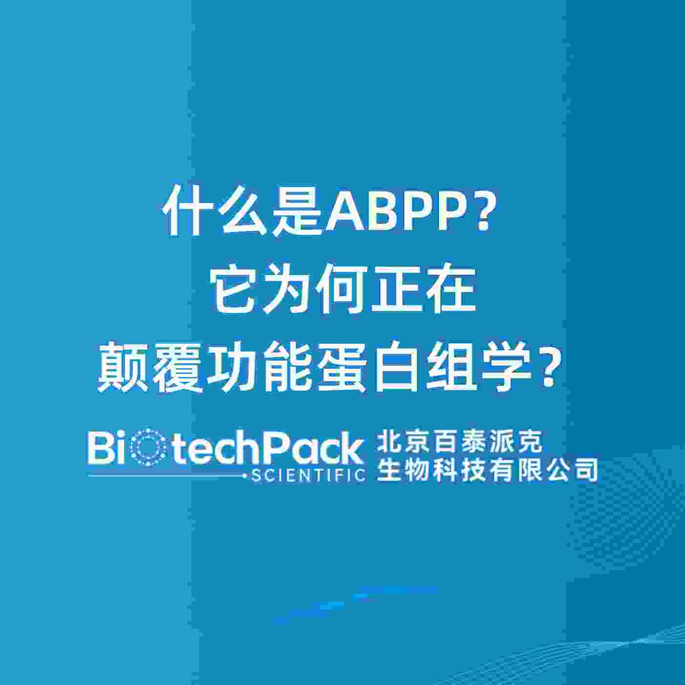 什么是ABPP？它为何正在颠覆功能蛋白组学？