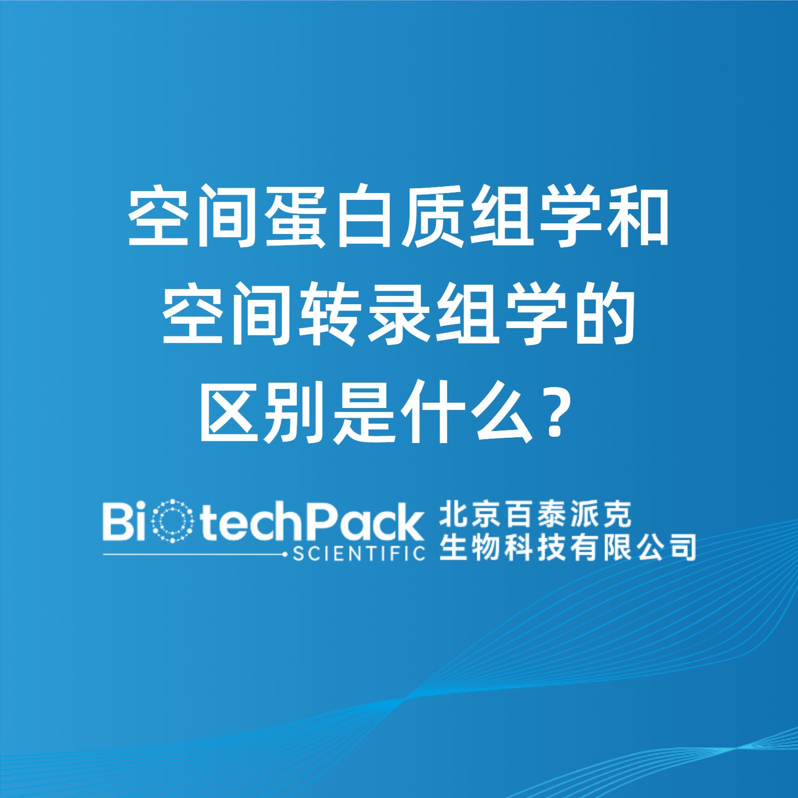 空间蛋白质组学和空间转录组学的区别是什么？