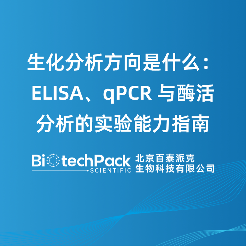 生化分析方向是什么：ELISA、qPCR 与酶活分析的实验能力指南