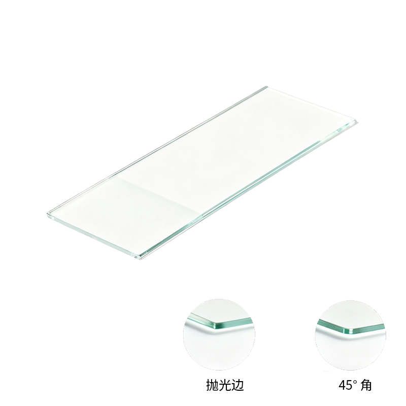 显微镜载玻片，单头单面蒙砂