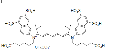 Cy5.5NS 酸（Cy5.5-COOH）(Cyanine5.5 carboxylic acid)