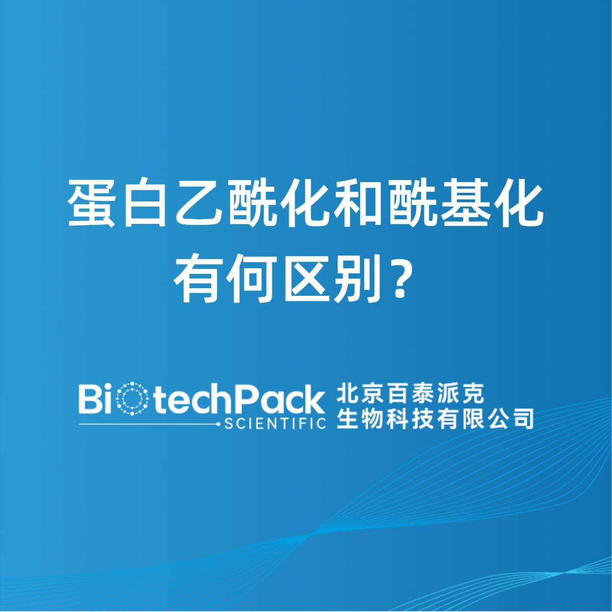 蛋白乙酰化和酰基化有何区别？