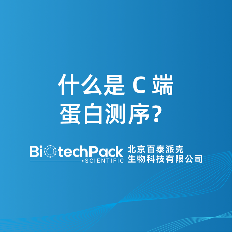 什么是 C 端蛋白测序？