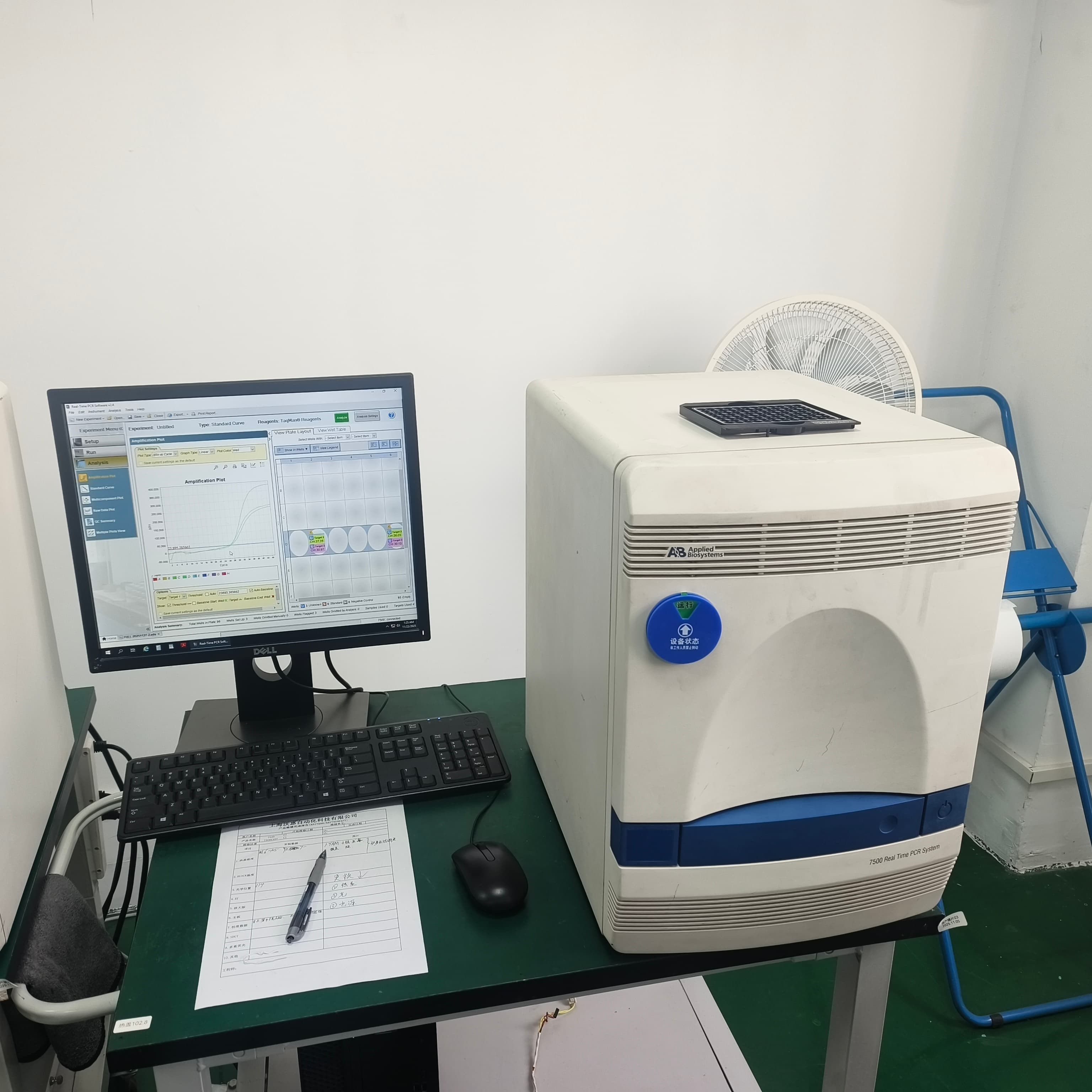 二手賽默飛 ABI 7500 實時熒光定量 PCR 儀