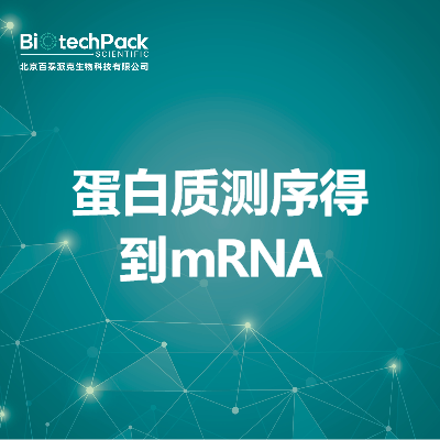 蛋白质测序得到mRNA