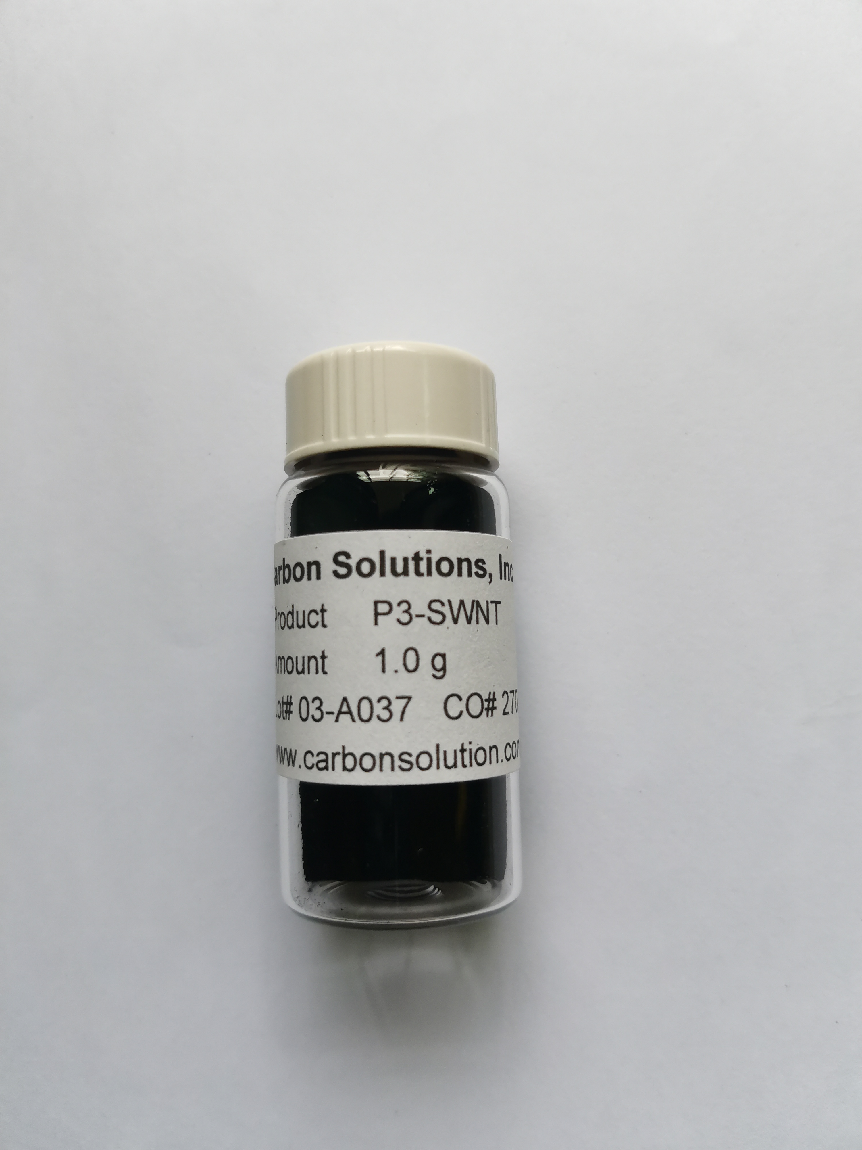 美国Carbon Solution单壁碳纳米管 SWCNT