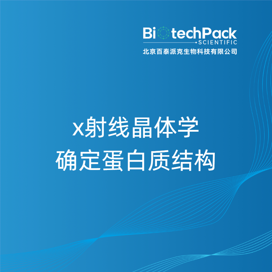 x射线晶体学确定蛋白质结构