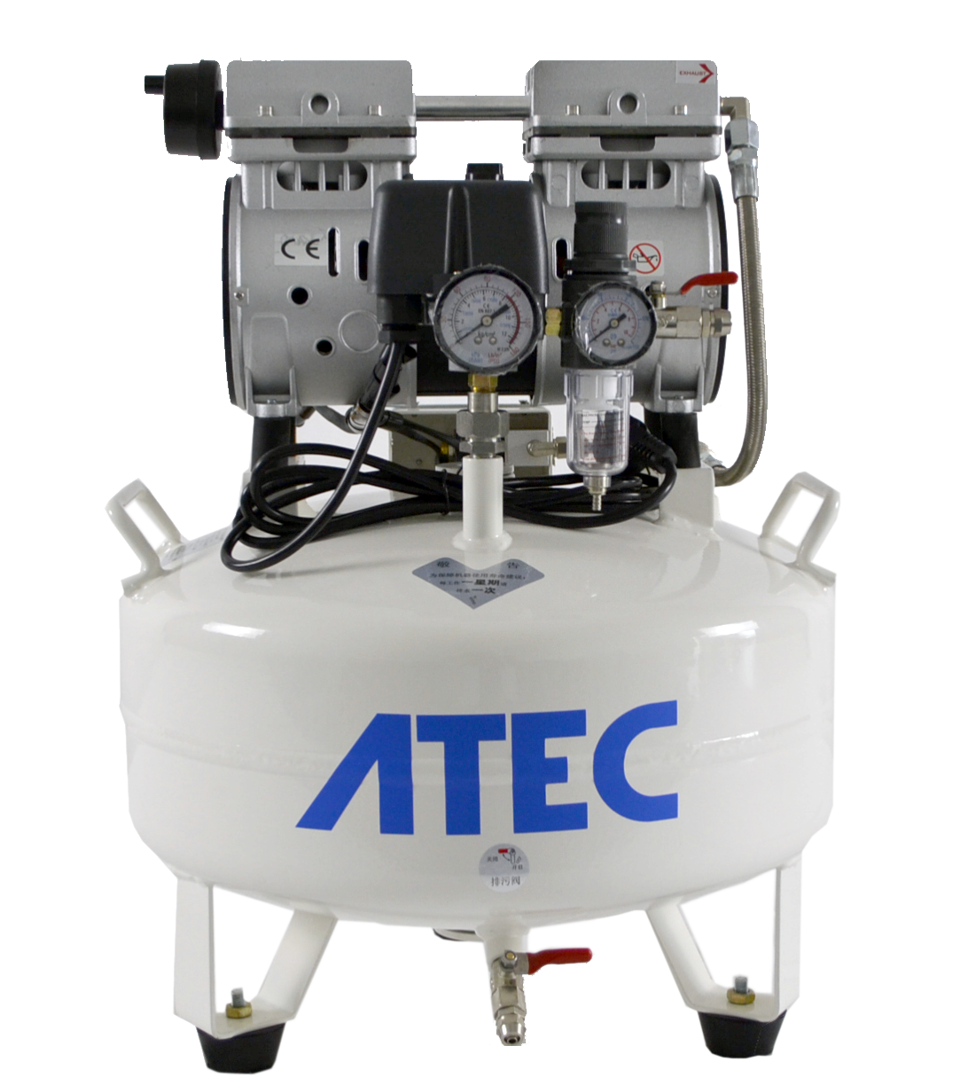 ATEC/翔创 静音无油空气压缩机 一拖一 AT60/25