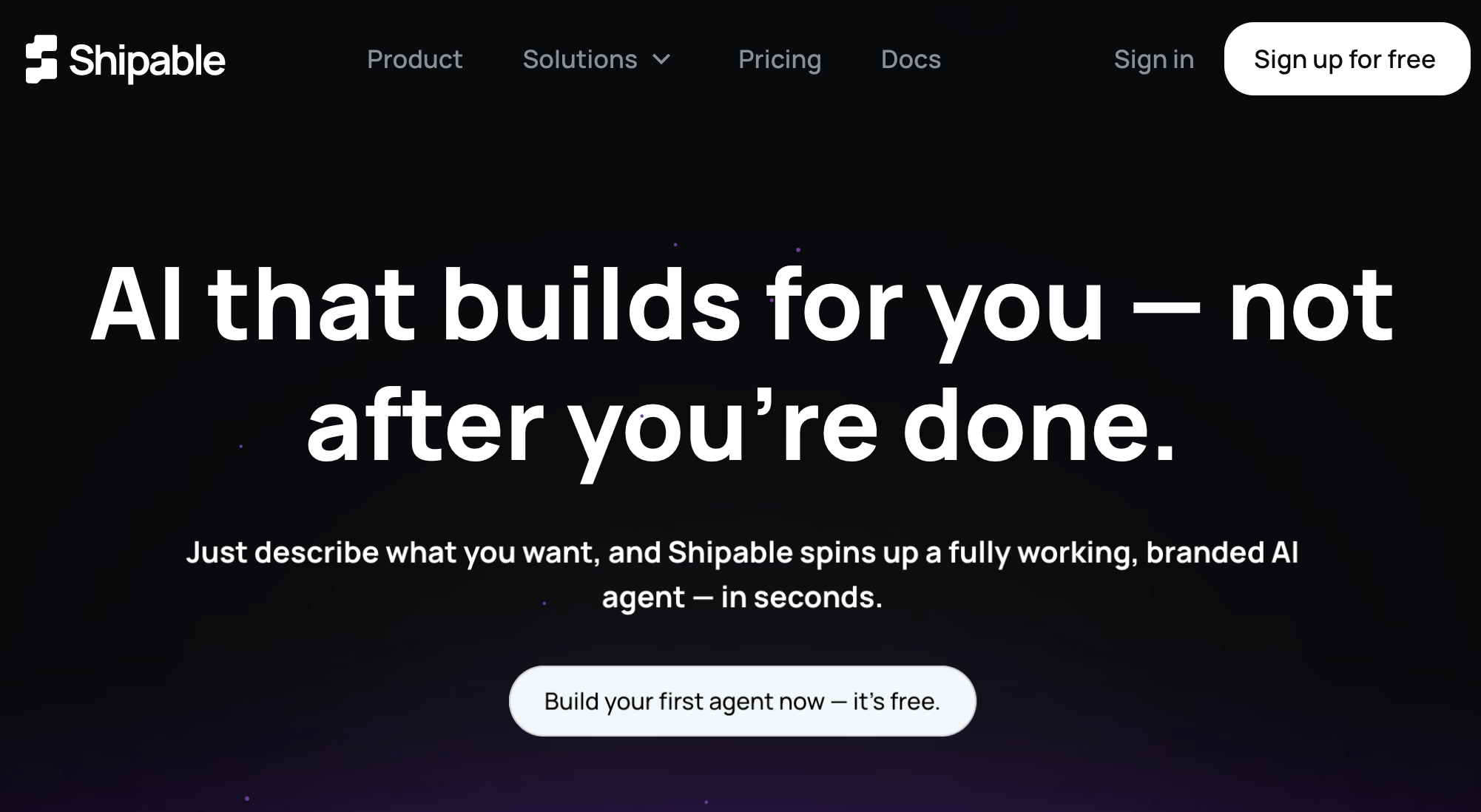 Shipable-零代码创建自动化工作流