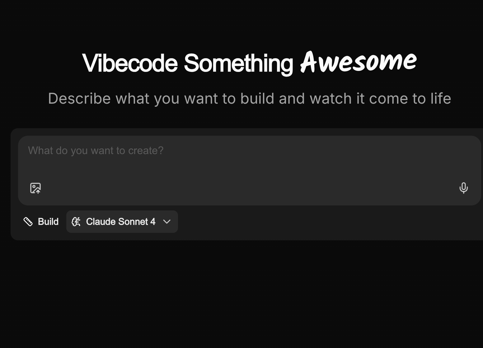 Vibecode - AI 驱动移动应用构建平台