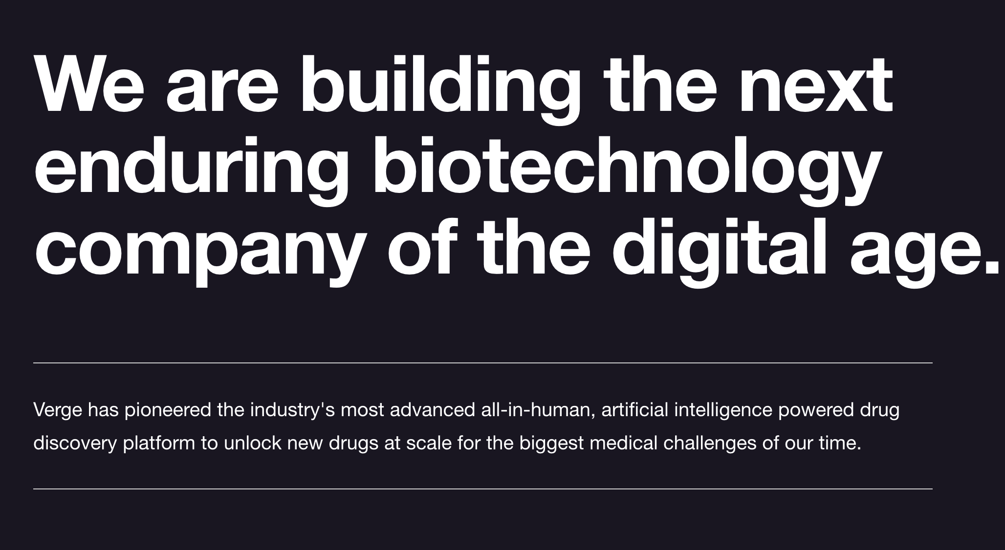 Verge Genomics