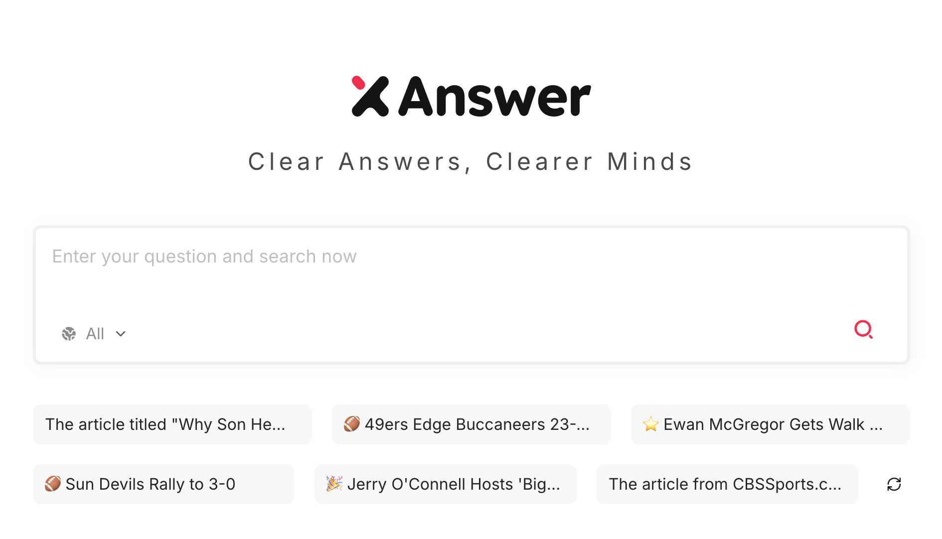 Xanswer
