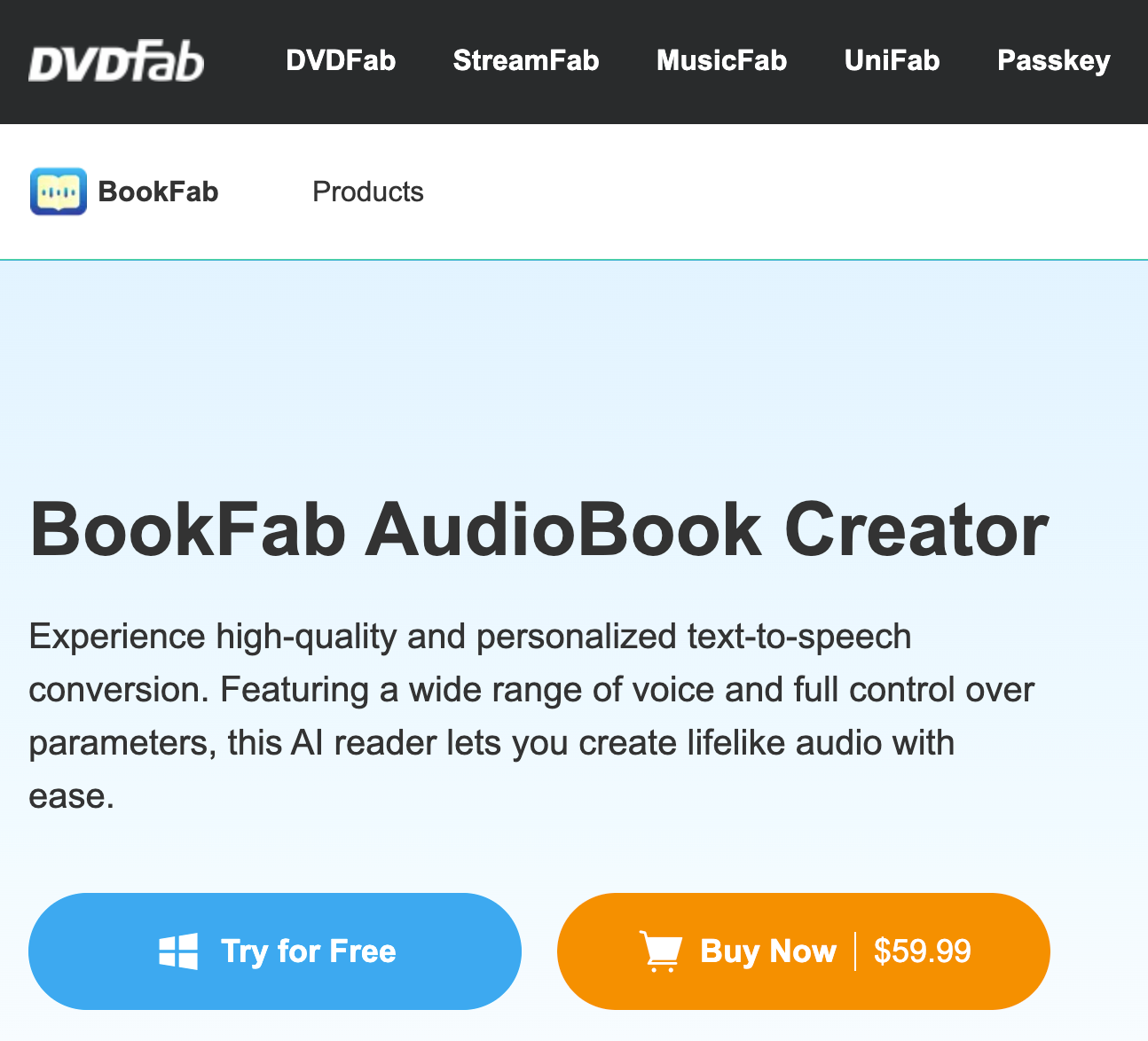 BookFab AudioBook Creator