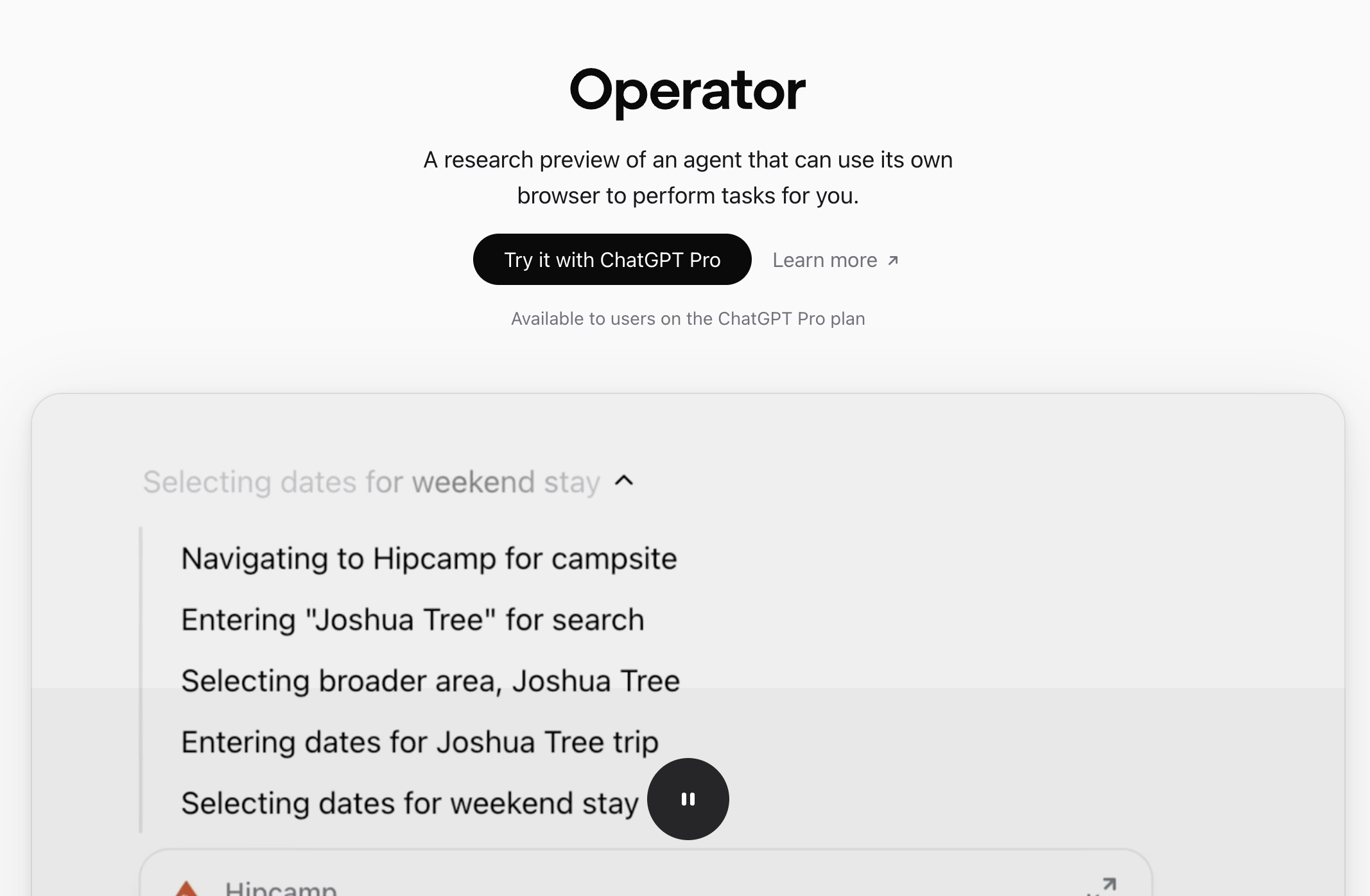 Operator