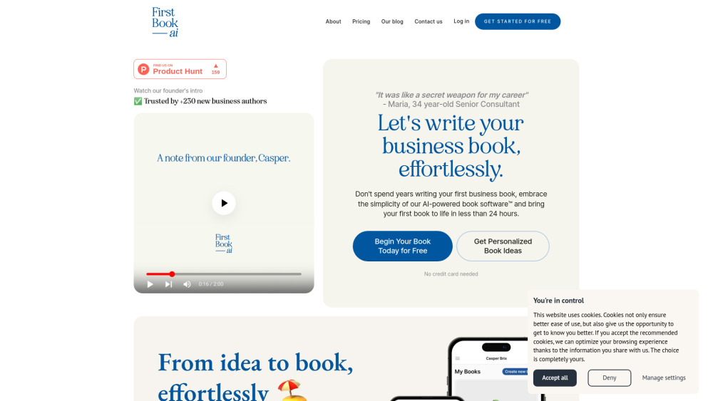 First Book ai