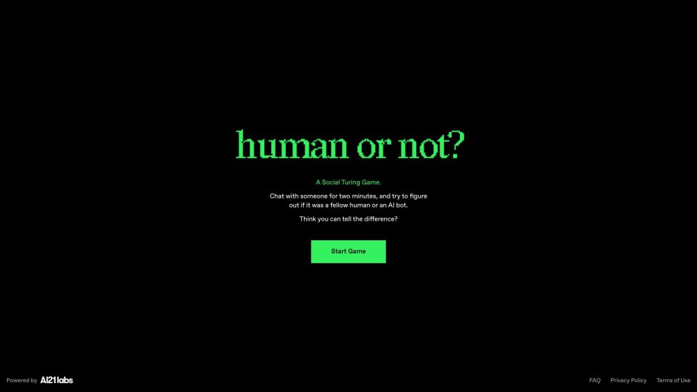 Human or Not?