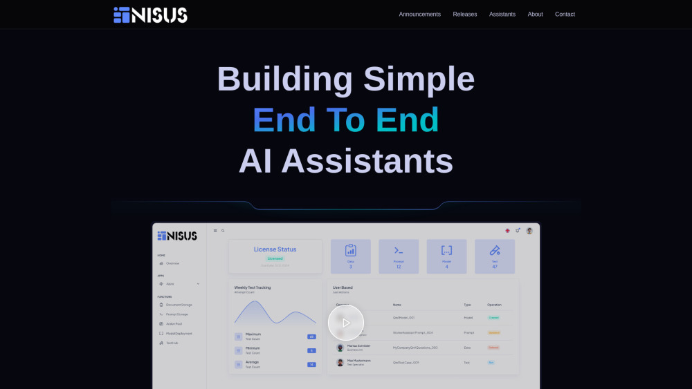 NisusAI | Generative AI Platform