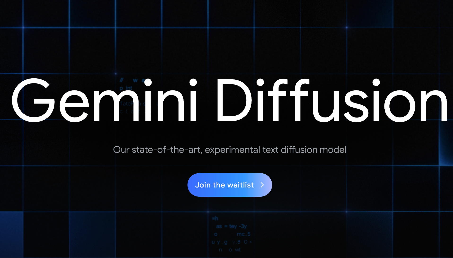 Gemini Diffusion